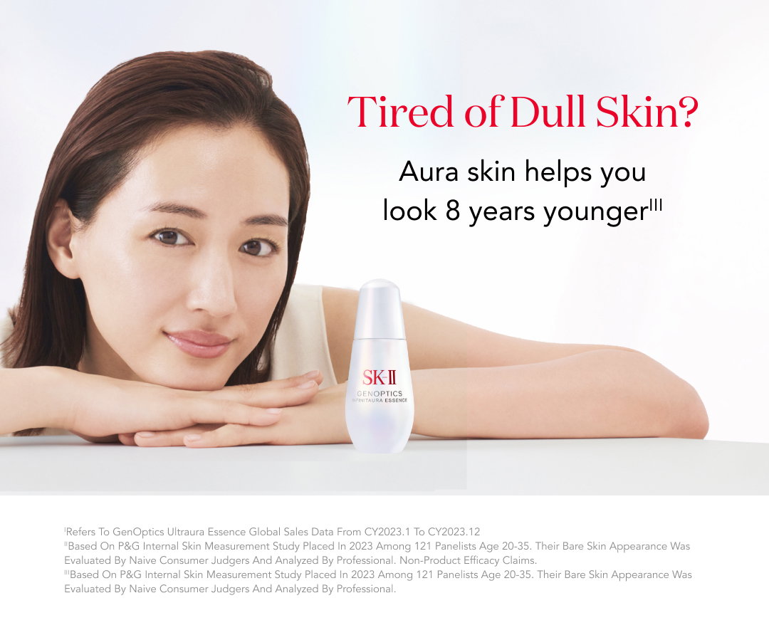 Tired of Dull Skin? Aura skin helps you look 8 years younger