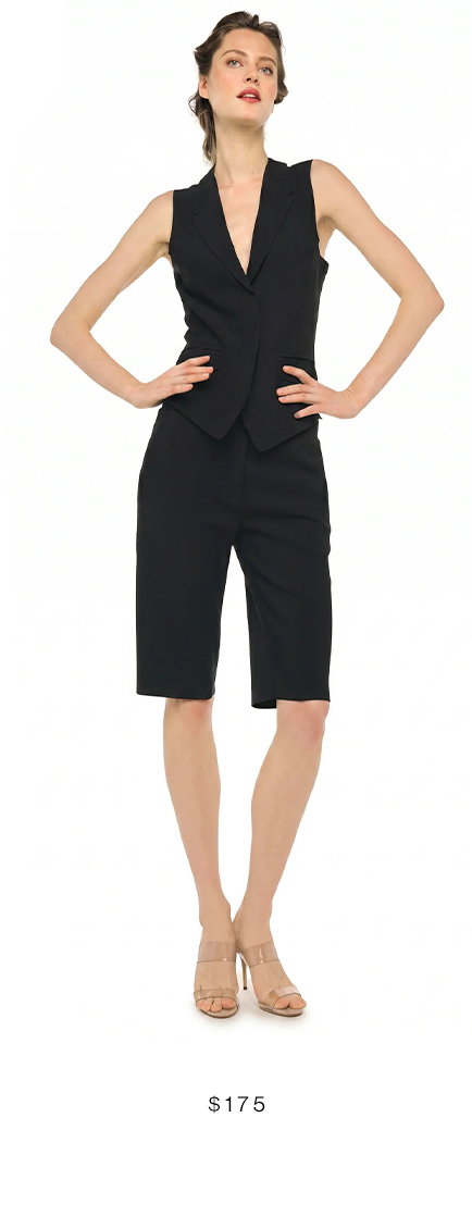 FLAT FRONT BERMUDA SHORT