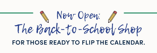 Back-to-School Shop