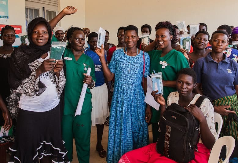 Nurses and medics in Uganda