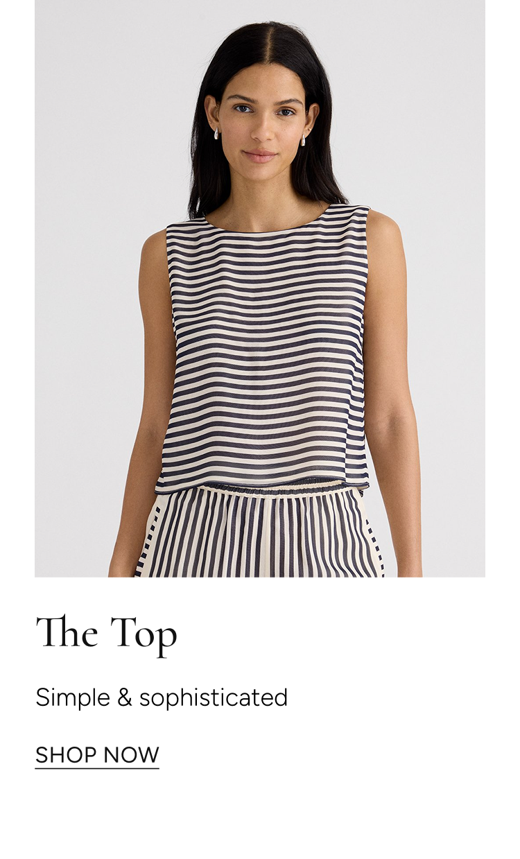 the top | simple & sophisticated | shop now