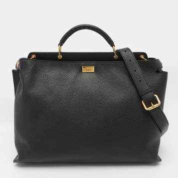 Peekaboo Essential Black Leath