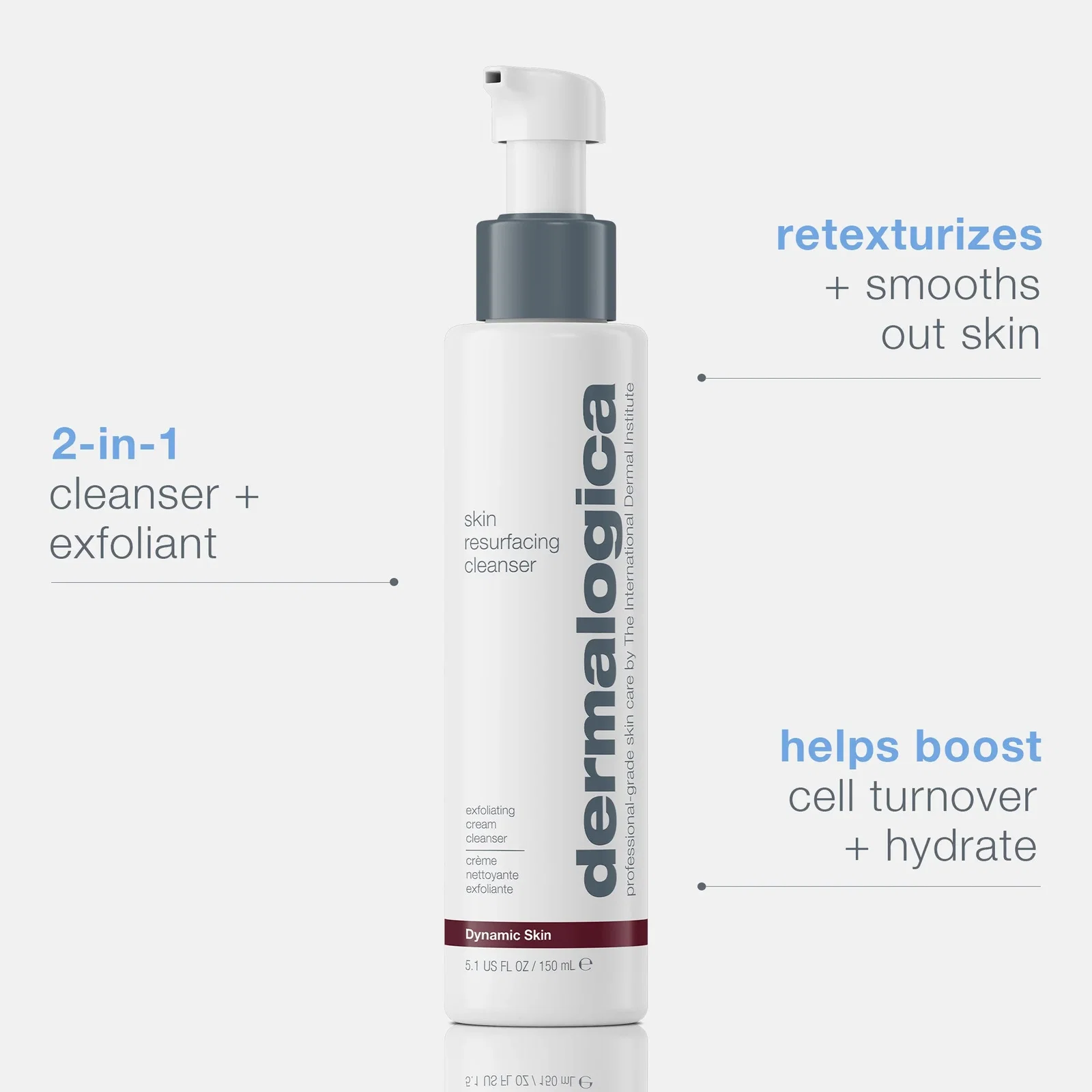 Image of skin resurfacing lactic acid cleanser