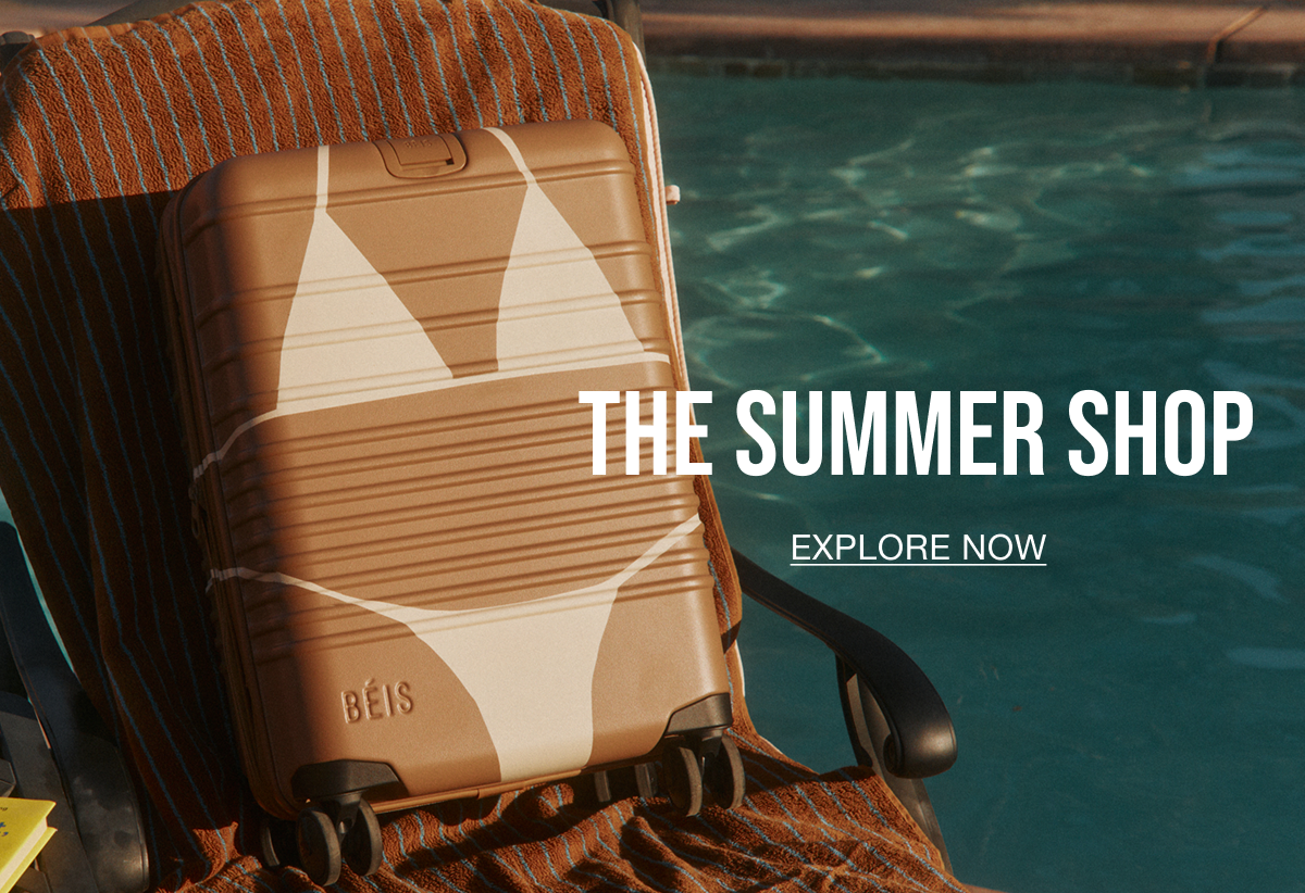 Explore the summer shop - designed to keep you organized from beach days to long weekend escapes.