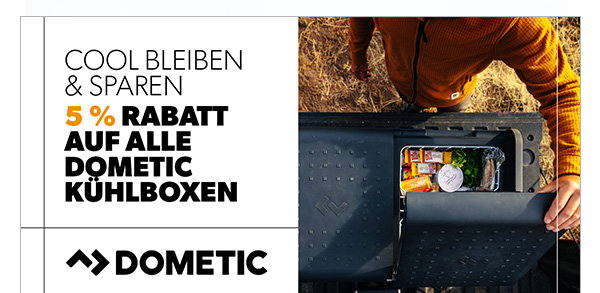5% auf alle Dometic Kühlboxen