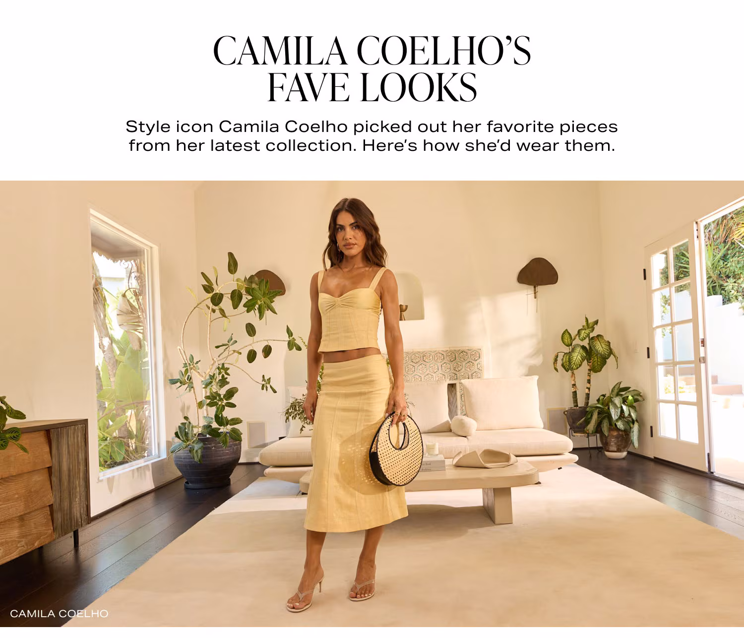 Shop Camila Coelho's Fave Looks
