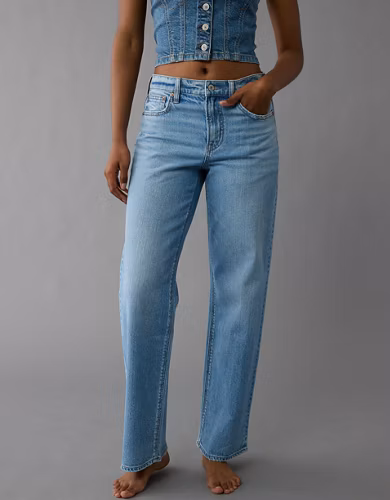 AE High-Waisted Stovepipe Jean