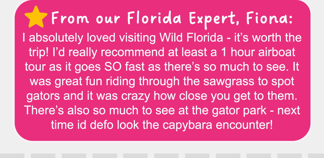 From our Florida Expert, Fiona