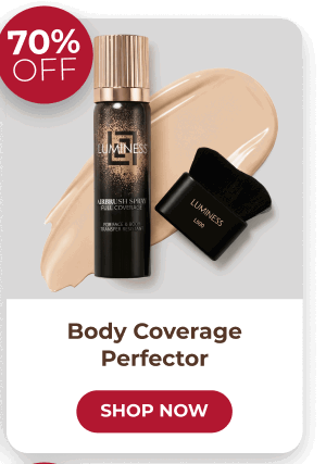 BODY COVERAGE PERFECTOR: Conceals veins and imperfections all day.