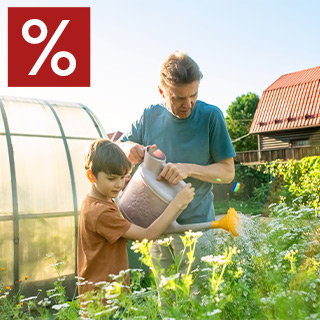 Haus & Garten im Sale