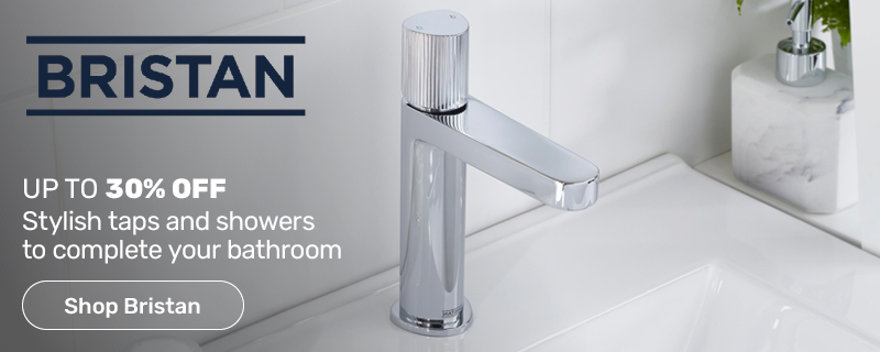 Up to 30% off Bristan - the perfect finishing touches for your bathroom