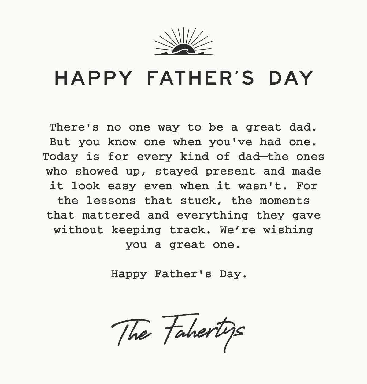 Happy Father's Day