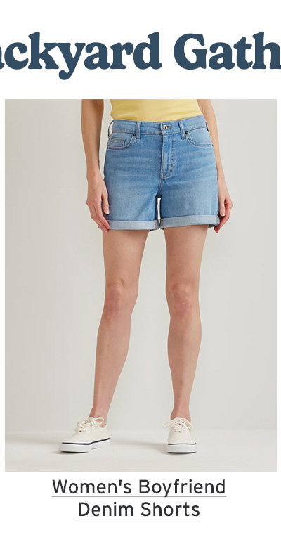 Women's Boyfriend Denim Shorts