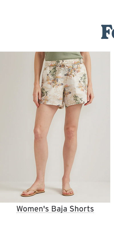 Women's Baja Shorts