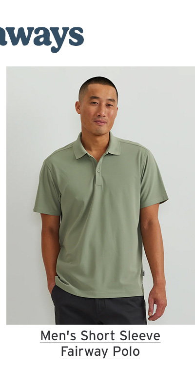 Men's Short Sleeve Fairway Polo