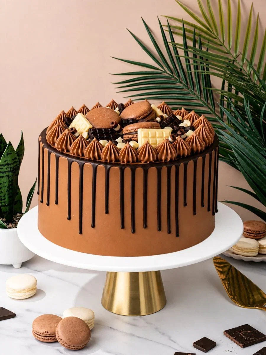 Image of Indulgent Chocolate Celebration Cake
