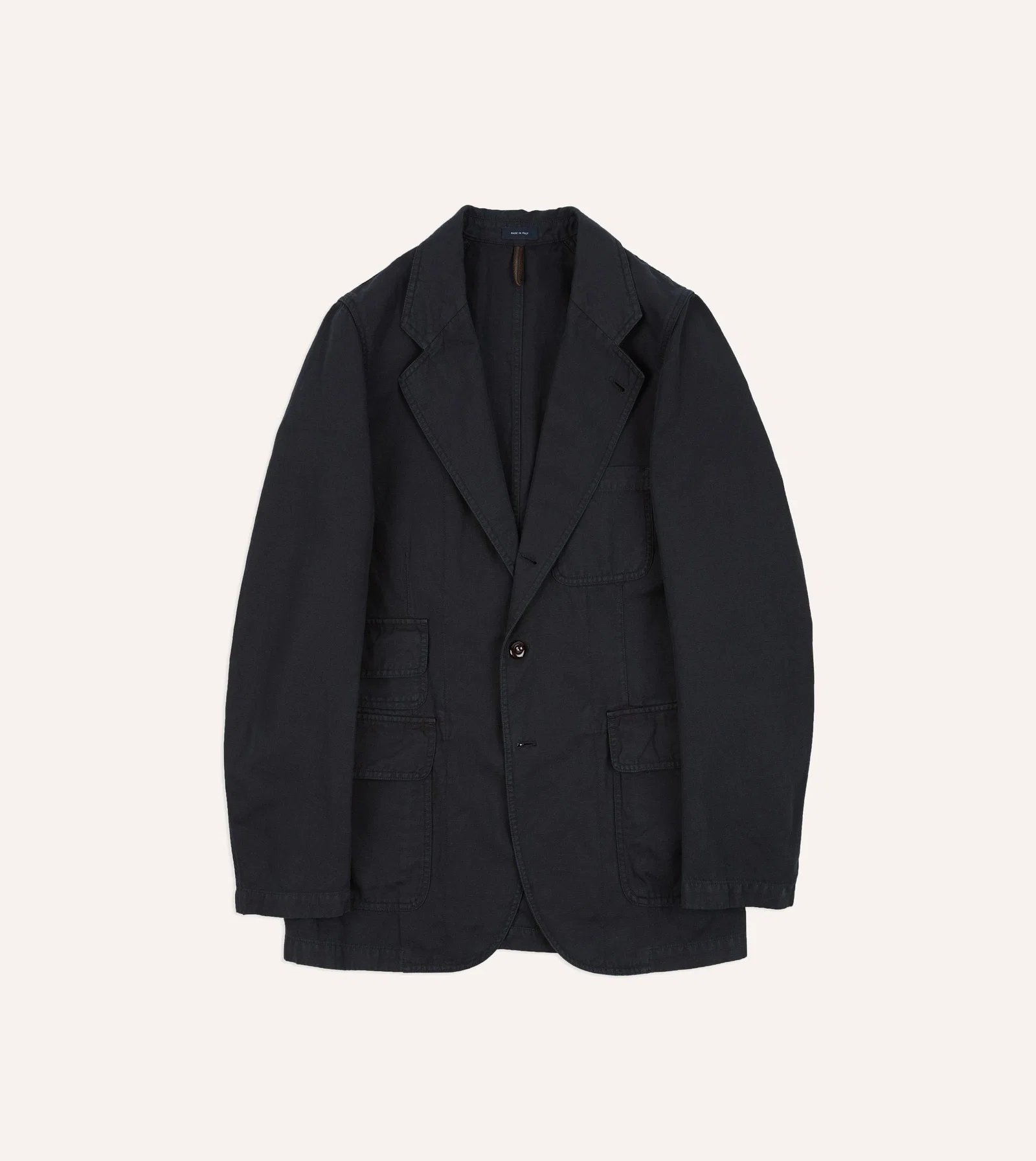 Image of Navy Cotton-Linen Games Blazer Mk. IV