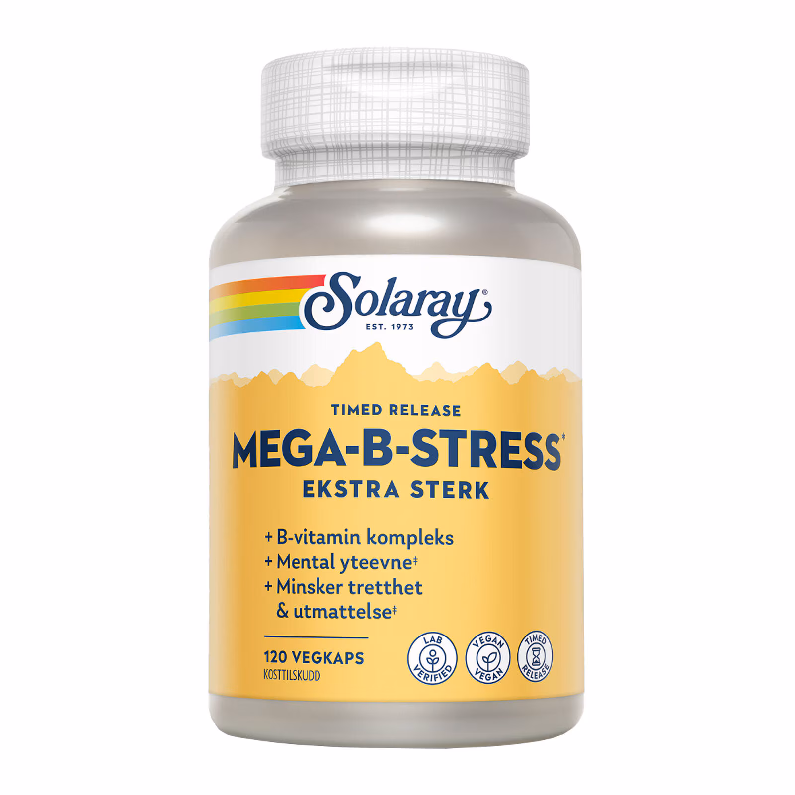 Solaray Mega B-Stress Ekstra Sterk