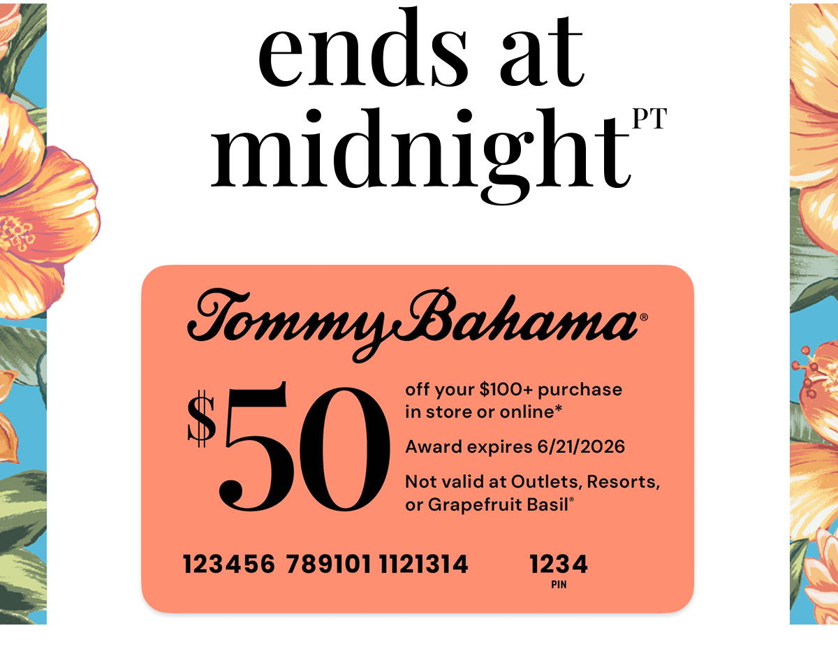 $50 Award Expires Tonight
