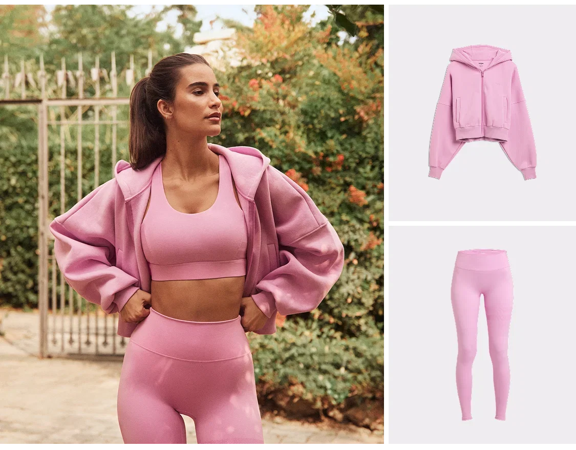 The Signature One Leggings Pink