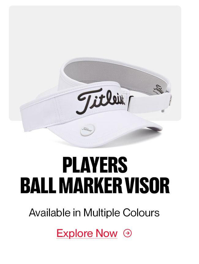 Players Ball Marker Visor