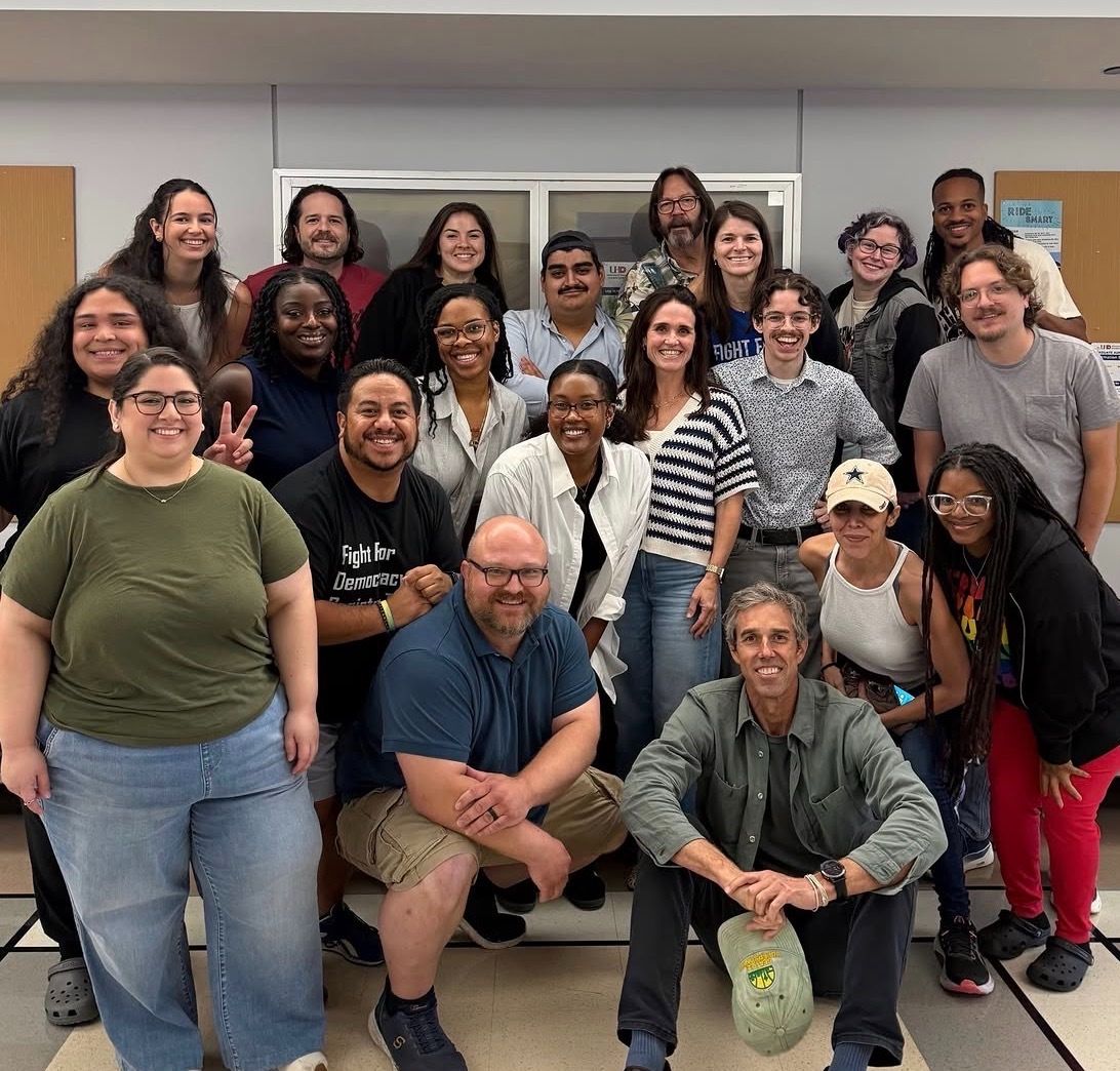 Beto with Houston super-volunteers.