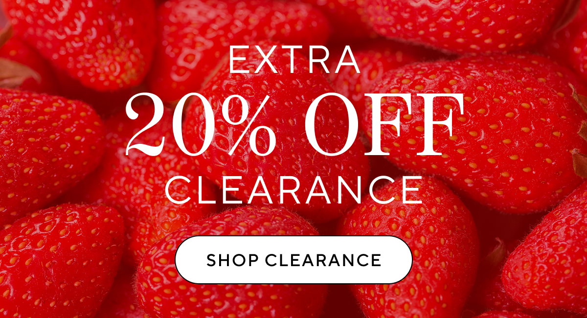 Extra 20% off Clearance