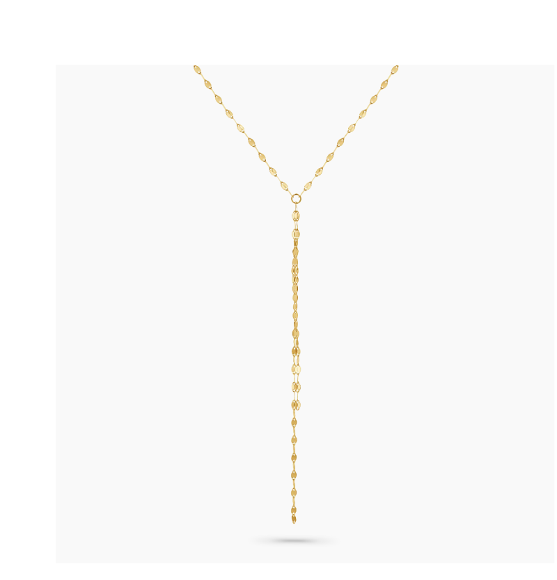Demure Chain Lariat