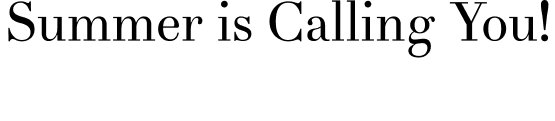 Let's get rolling