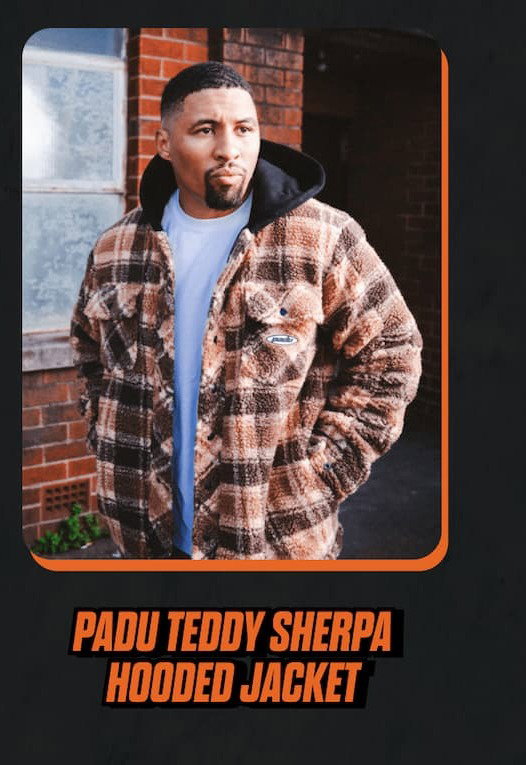 PADU Teddy Sherpa Hooded Jacket