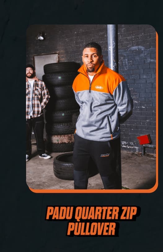 PADU Quarter Zip Pullover