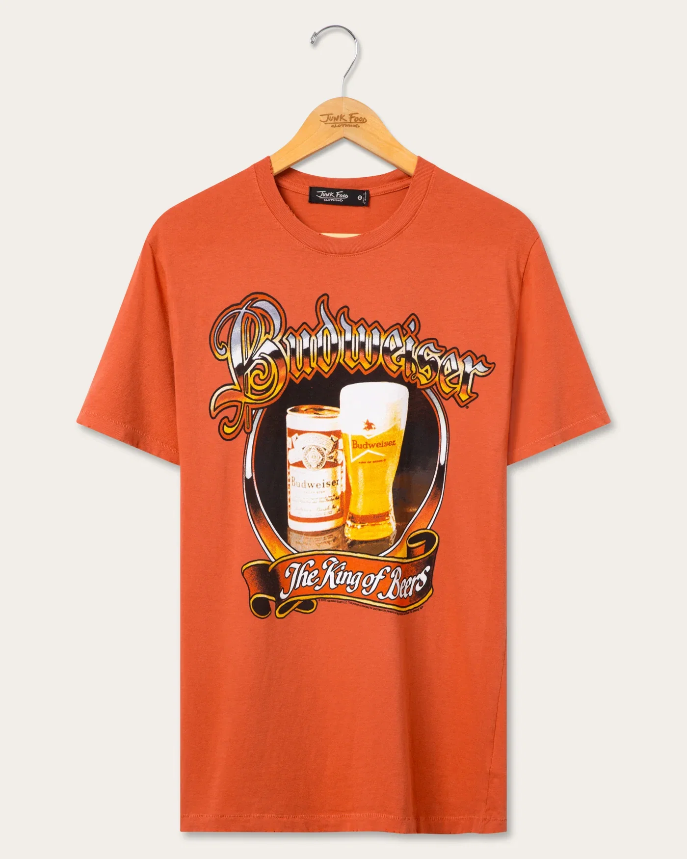 Image of Budweiser King of Beers Vintage Tee