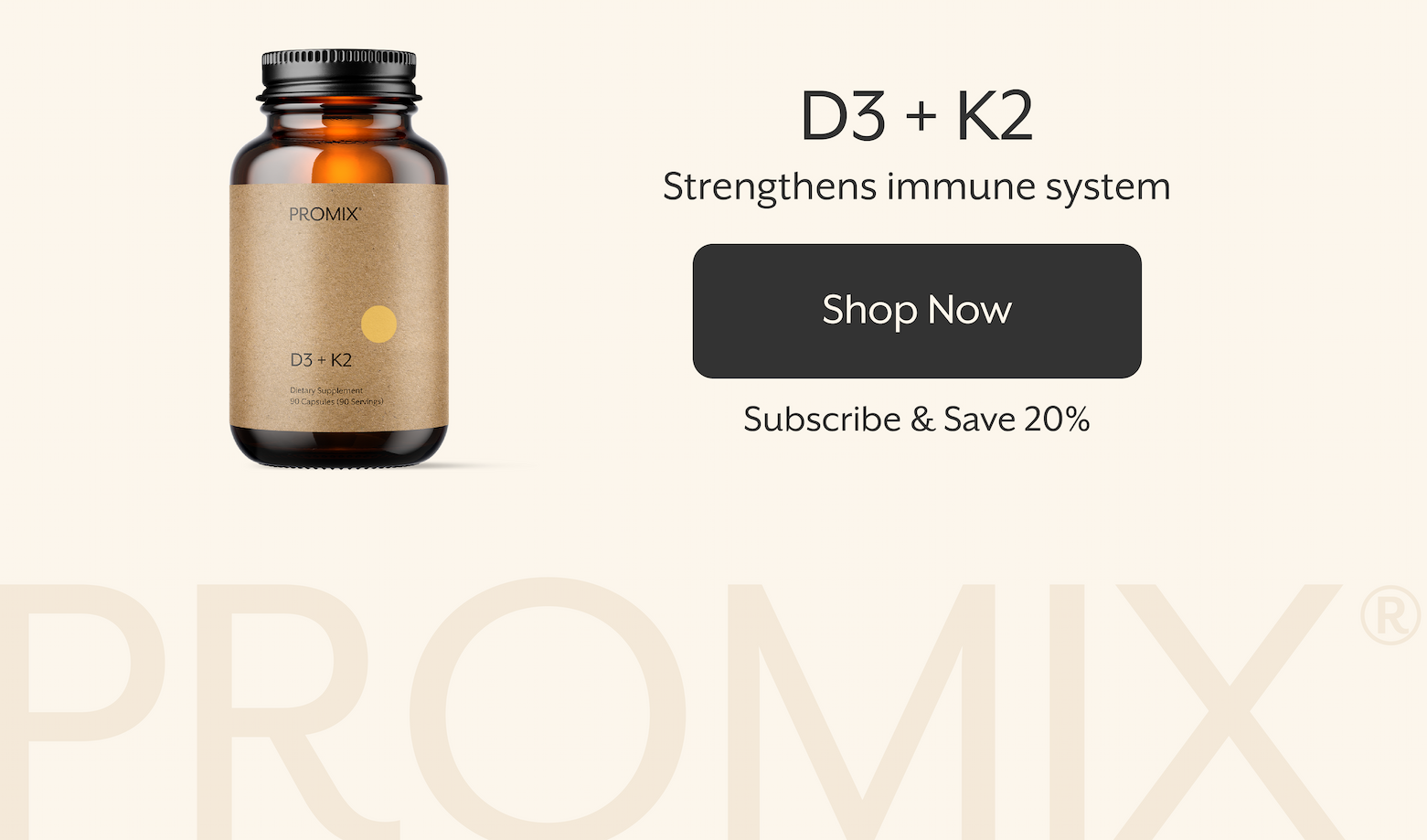 Shop D3 + K2