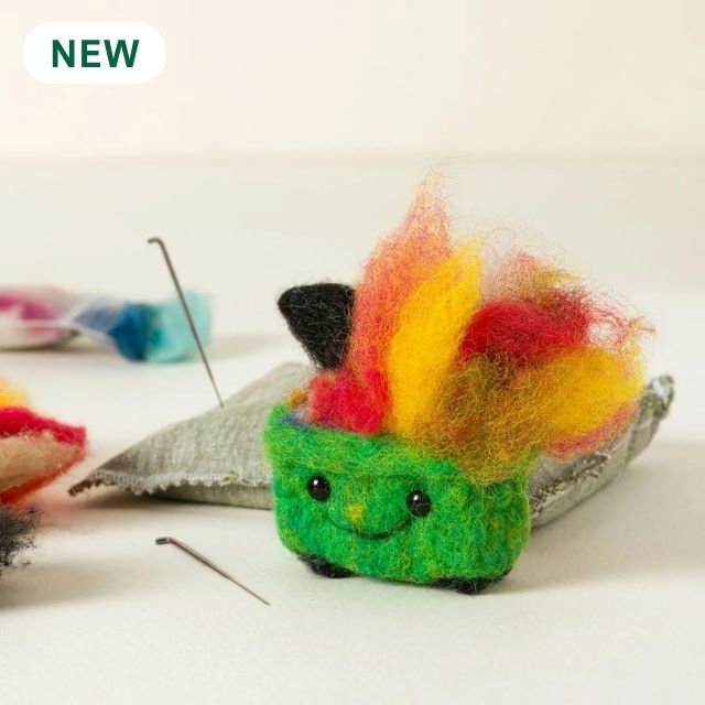 Dumpster Fire Needle Felting Kit