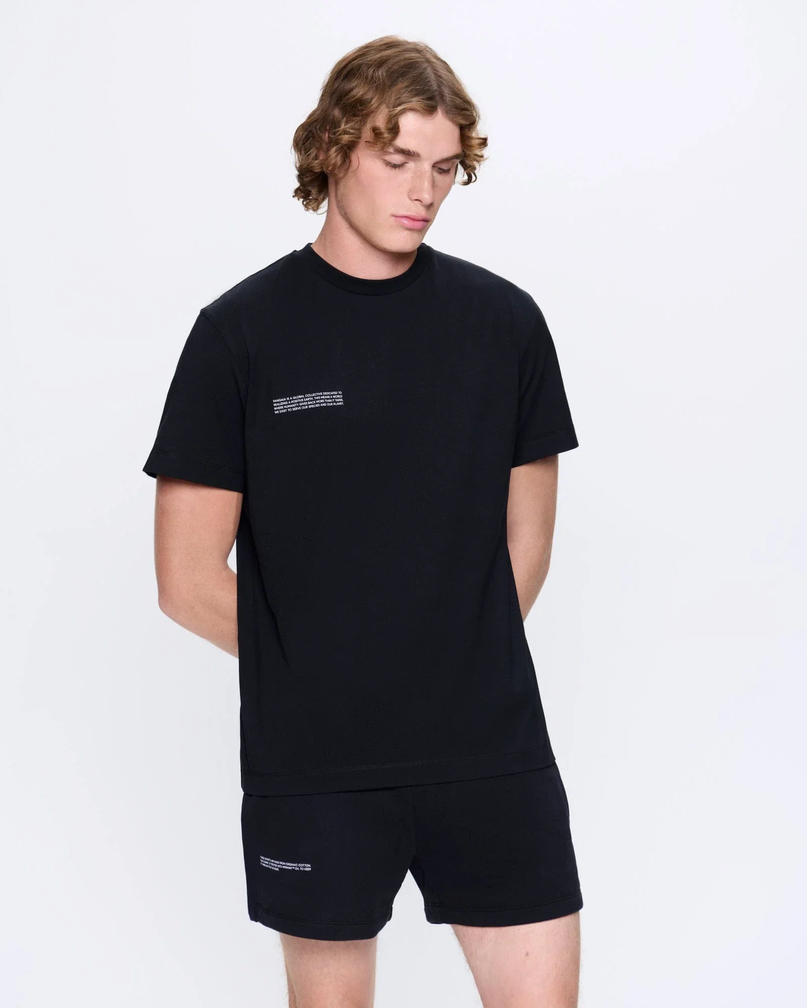 Image of Mens 365 Midweight T-shirt—Black