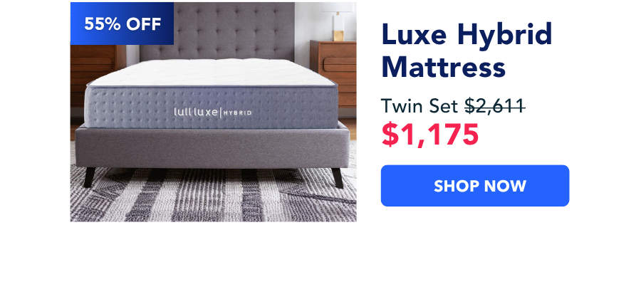 Luxe Hybrid Mattress | $1,175 | Shop Now 