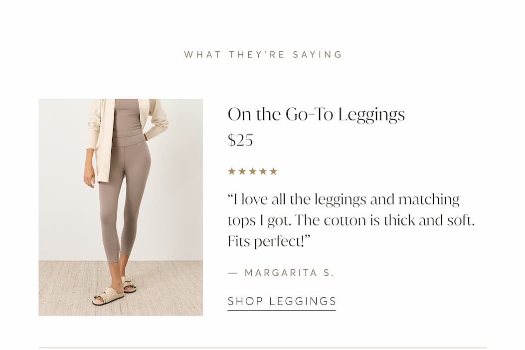 On the Go-To Leggings | Shop Leggings
