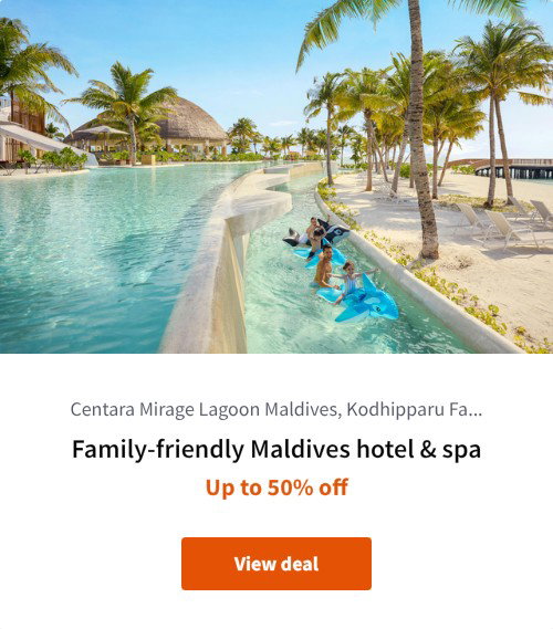 Family-friendly Maldives hotel &amp; spa
