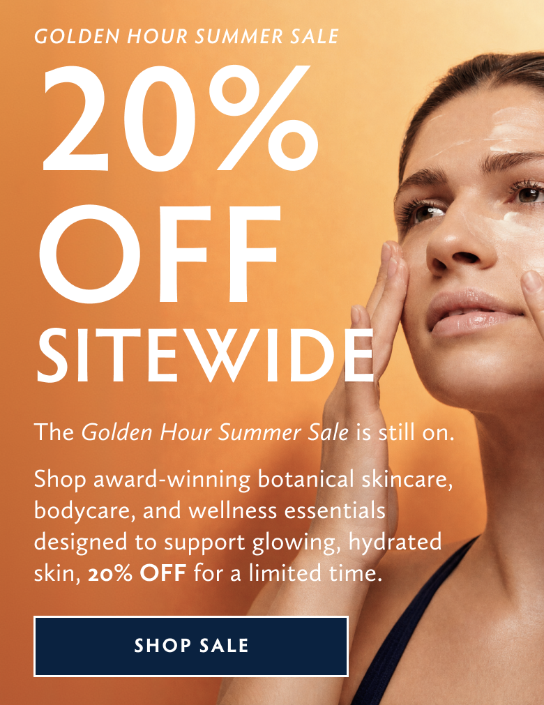 Golden Hour Summer Sale 20% OFF SITEWIDE