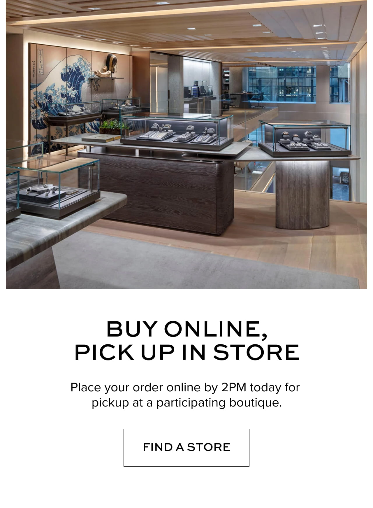 Buy Online, Pick up in store