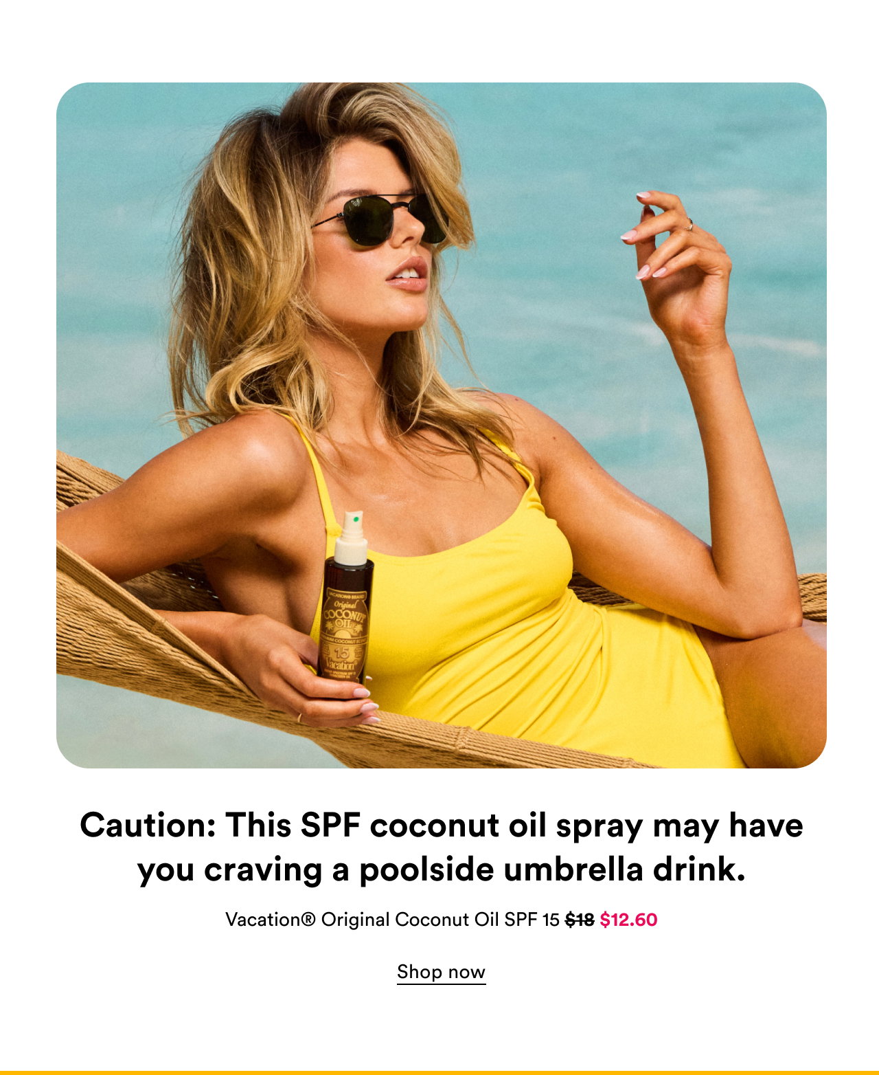 Caution: This SPF coconut oil spray may have you craving a poolside umbrella drink | Shop now