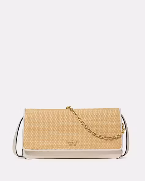 Ivy Straw Crossbody Bag