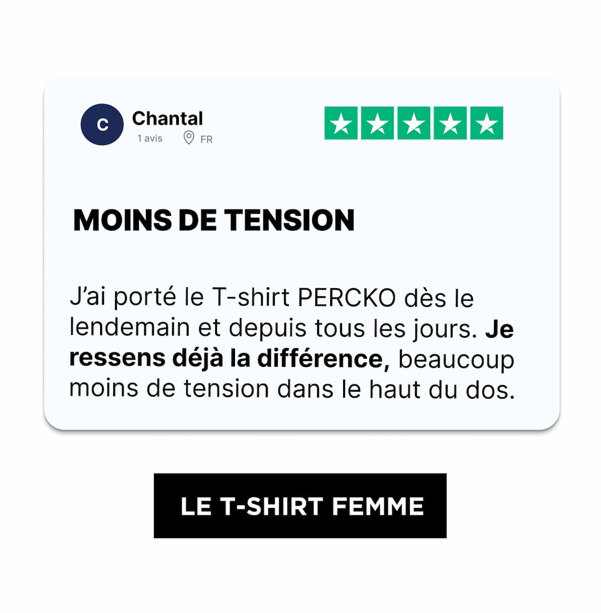 Avis sur le T-shirt femme