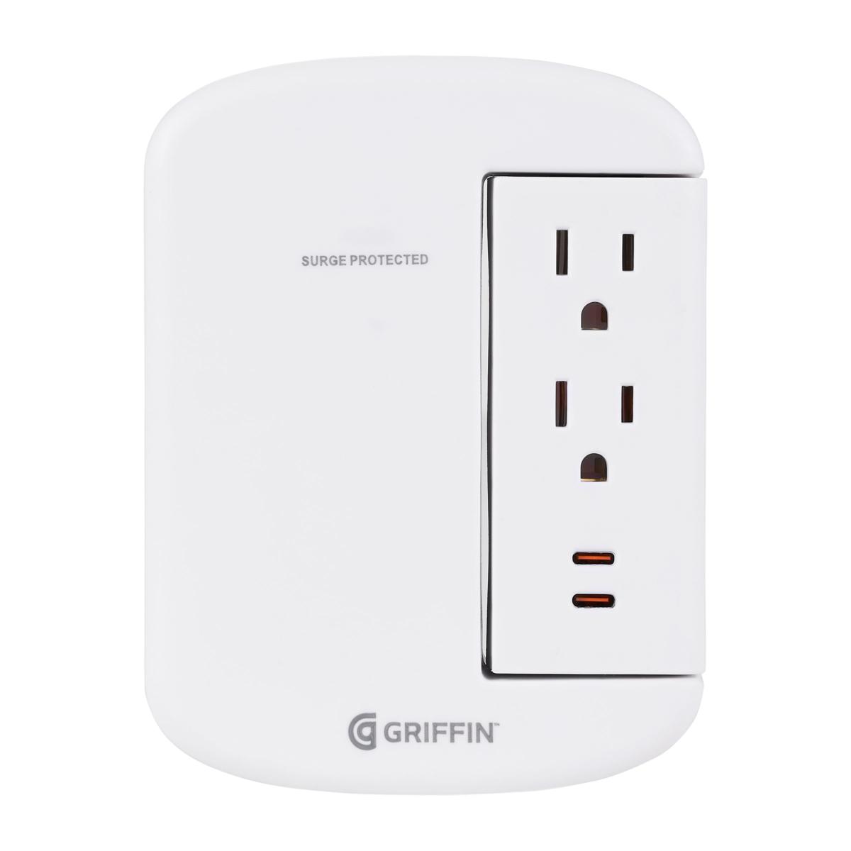 Griffin 5-Outlet Wall Tap with Swivel Outlet