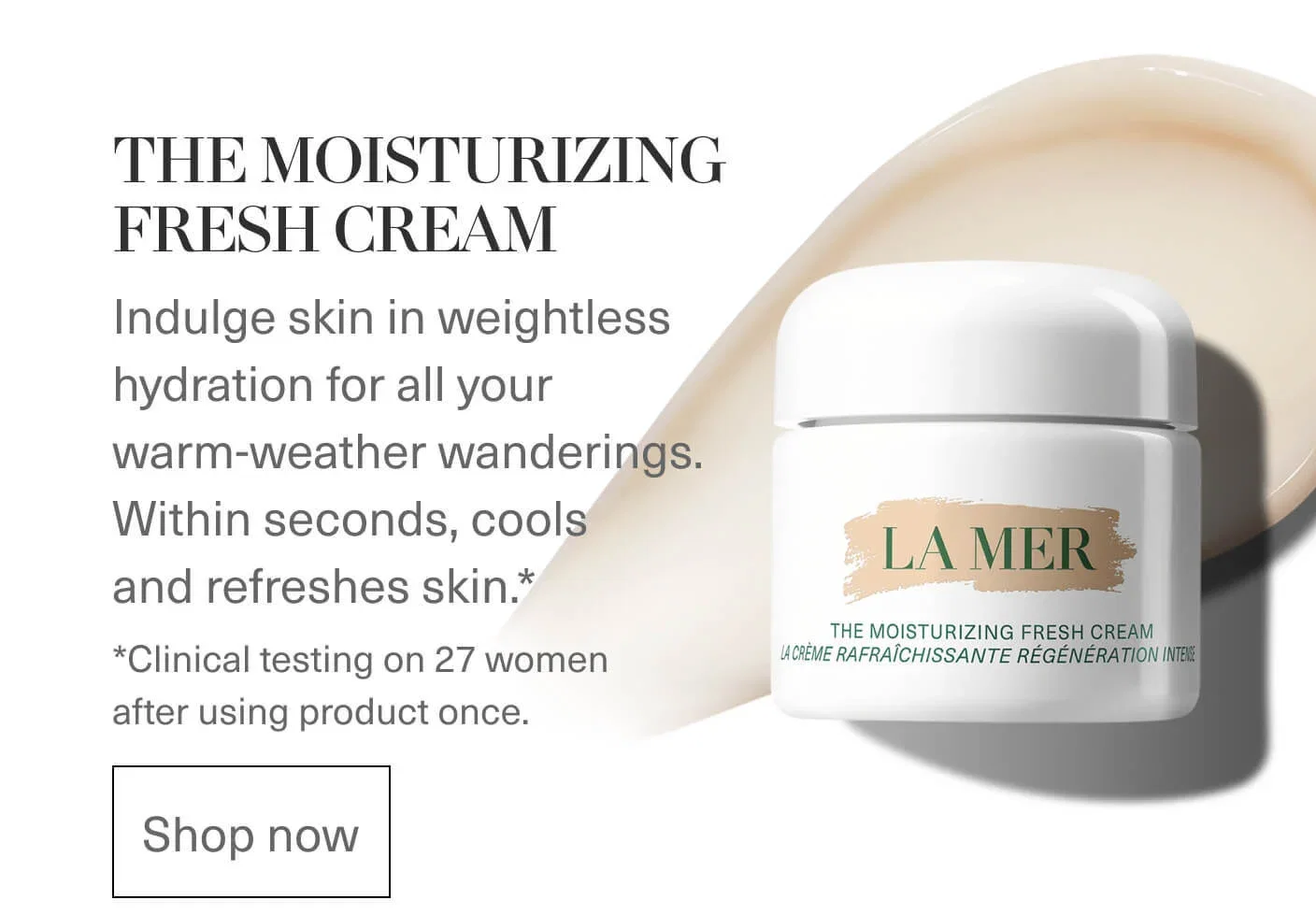 THE MOISTURIZING FRESH CREAM | Shop now | LA MER 