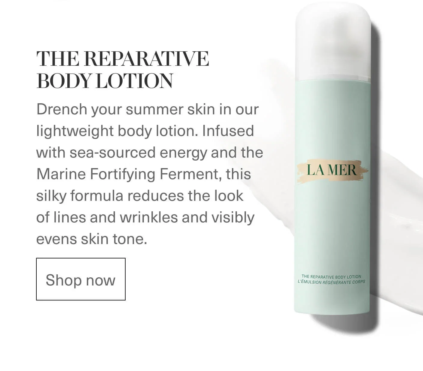 THE REPARATIVE BODY LOTION | Shop now | LA MER 