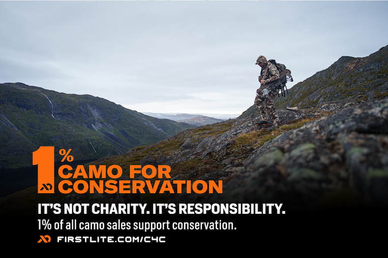 1% of all camo sales support conservation