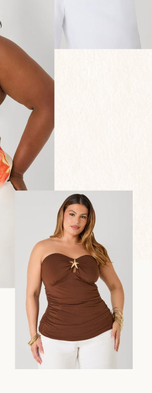 Starfish Cutout Tube Top