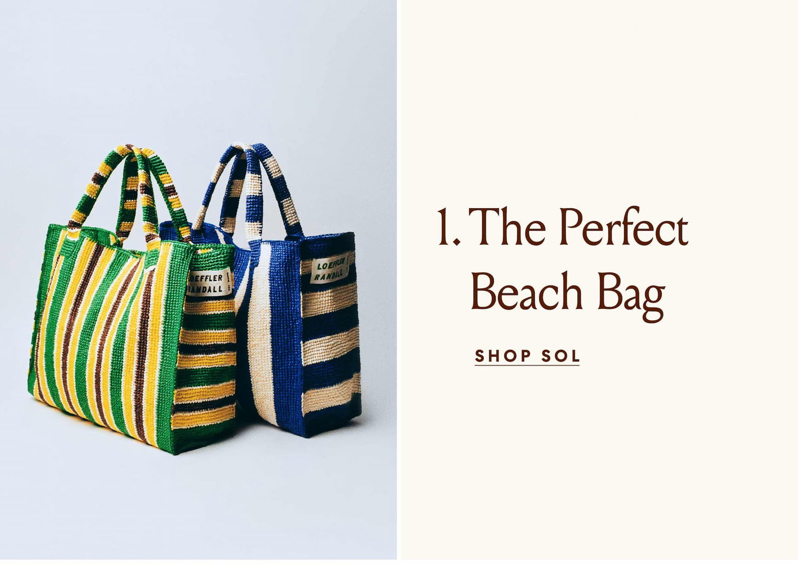 The Perfect Beach Bag