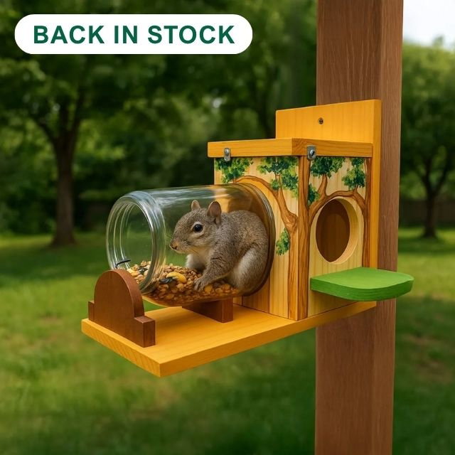 Build Your Own Squirrel Playground & Feeder